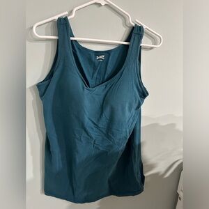 Duluth Trading Company Teal Tank Top